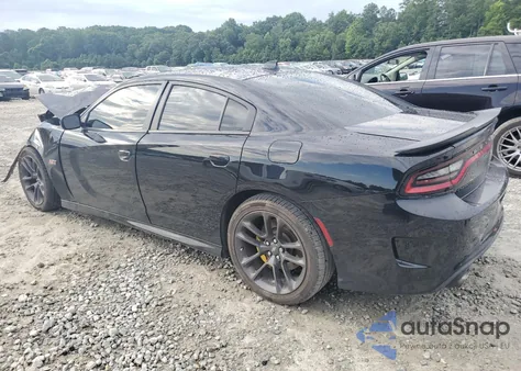 2021 Dodge Charger Scat Pack из США, поврежденный, VIN 2C3CDXGJ2MH581676